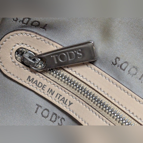 Tod's G line sacca coated canvas Tote handbag - Picture 12 of 14